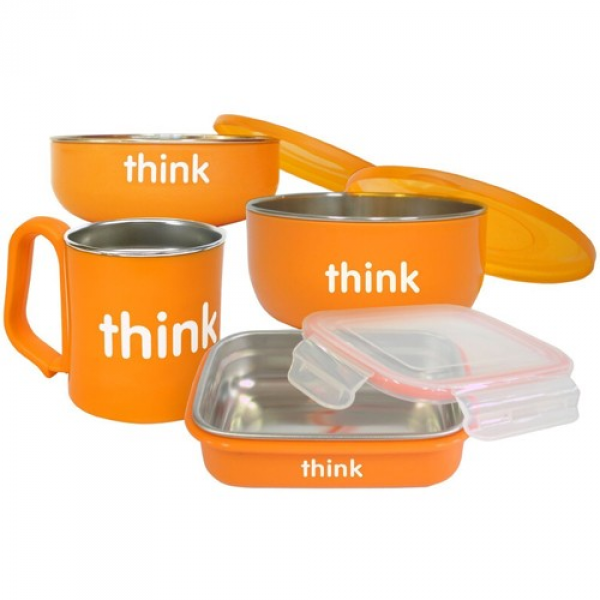 美國嬰兒餐具品牌 Thinkbaby 無毒餐具餐盤