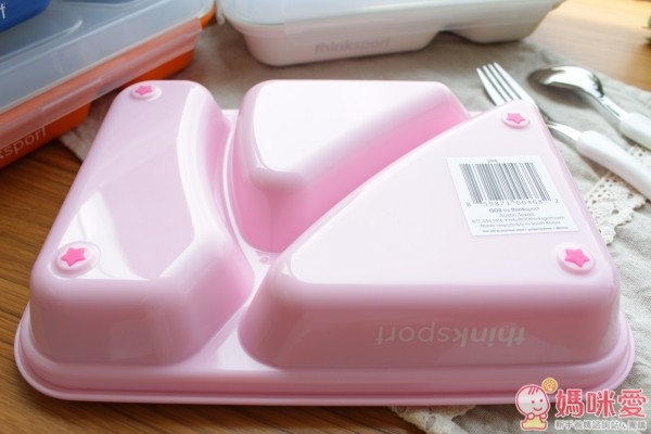 美國Thinkbaby不鏽鋼餐盤