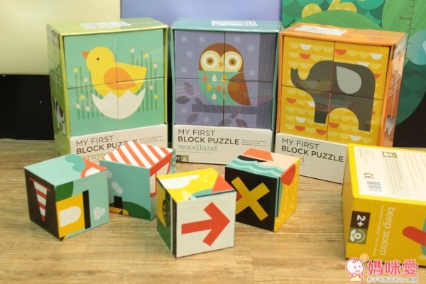 美國 Petitcollage 益智玩具 方塊拼圖