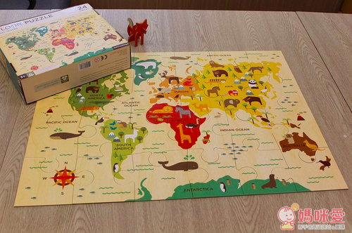 美國 Petitcollage 益智玩具 地板拼圖