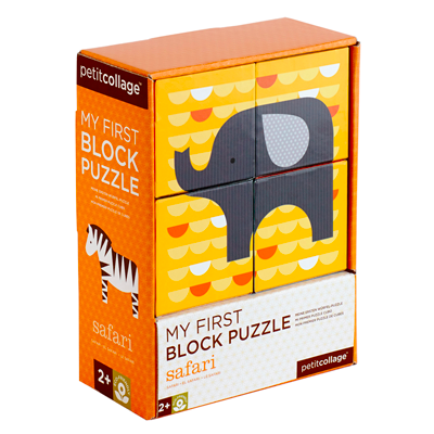 美國 Petitcollage 益智玩具 方塊拼圖