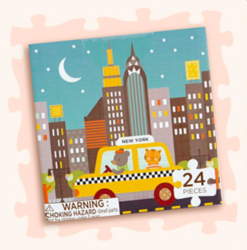 美國 Petitcollage 益智玩具 小拼圖