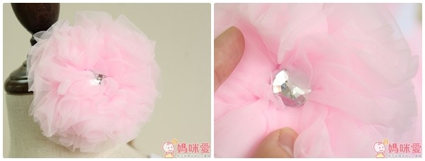 Chic Baby Rose 手工髮夾