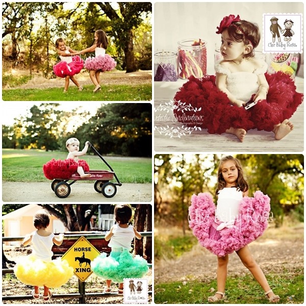 美國 Chic Baby Rose 純手工澎澎裙