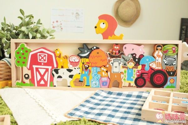 ?new！Begin Again 木質故事益智拼圖：ABC歡樂農場