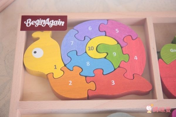 美國 Begin Again 木質拼圖 ✖ 益智玩具