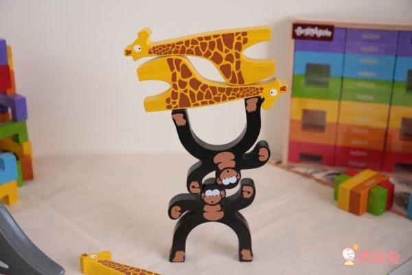 美國 Begin Again - 純木質益智玩具組-叢林動物保齡球