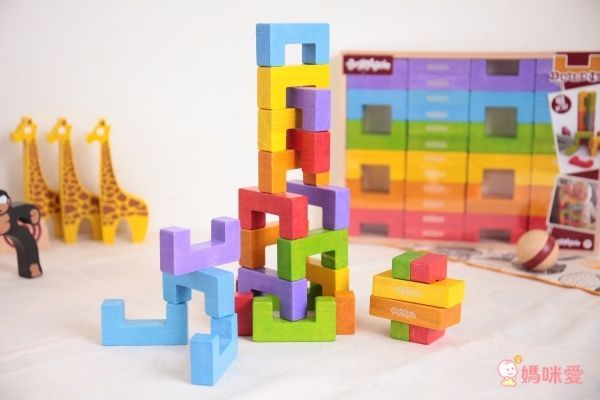 美國 Begin Again - 純木質益智積木-小建築師 - 48塊裝