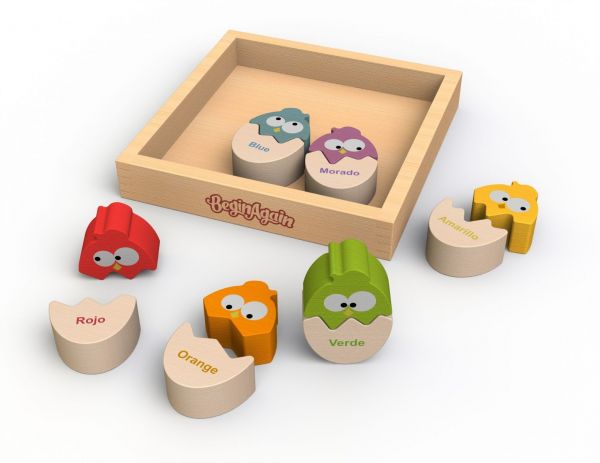 美國 Begin Again 木質拼圖 ✖ 益智玩具