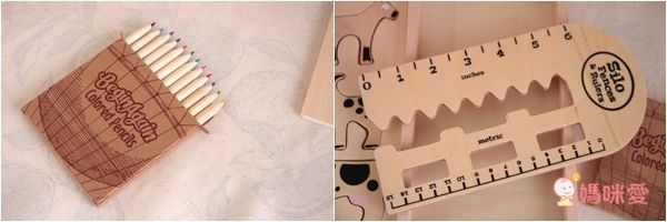 美國 Begin Again - 木質模板畫畫工具組-設計自己的開心農場-送美國Eco-Kids空白創作畫冊一本