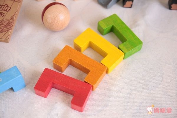 美國 Begin Again - 純木質益智積木-小建築師 - 48塊裝