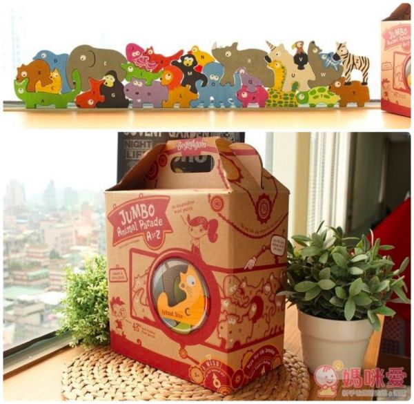 美國 Begin Again 木質拼圖 ✖ 益智玩具