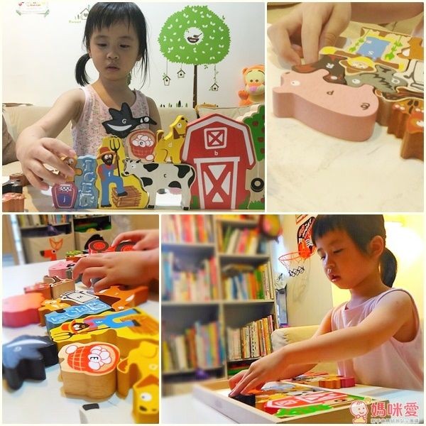 豆豆之前沒接觸過這種積木，剛拿到的時候聚精會神地摸索，豆豆媽發現 Begin Again 是符合小朋友的思考去設計的，寶寶很快就能馬上上手，掌握邏輯之後，自己也能玩一下午。