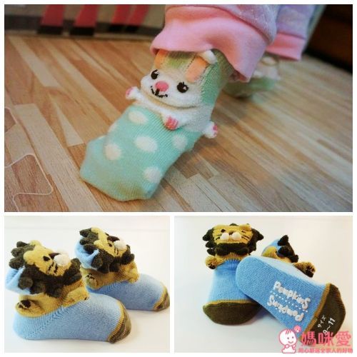 日本製 Pompkins 3D 造型襪