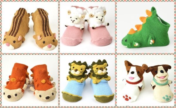 日本製 Pompkins 3D 造型襪