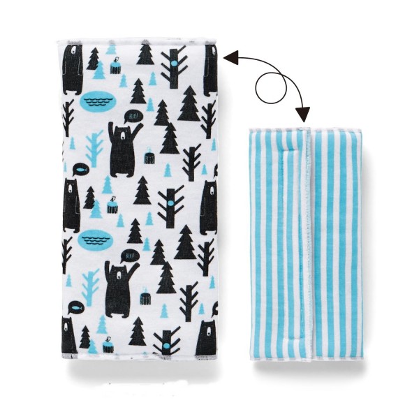 千趣會雙面款口水巾 