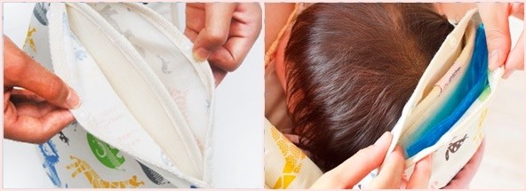 日本製頸部保護兩用口水巾