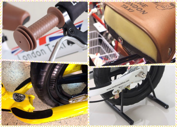 London Taxi KickBike 幼兒滑步平衡車 細節