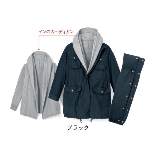 日本設計 孕媽咪 / 背巾媽咪 / 時尚媽咪「3WAY擴充式」保暖防風外套