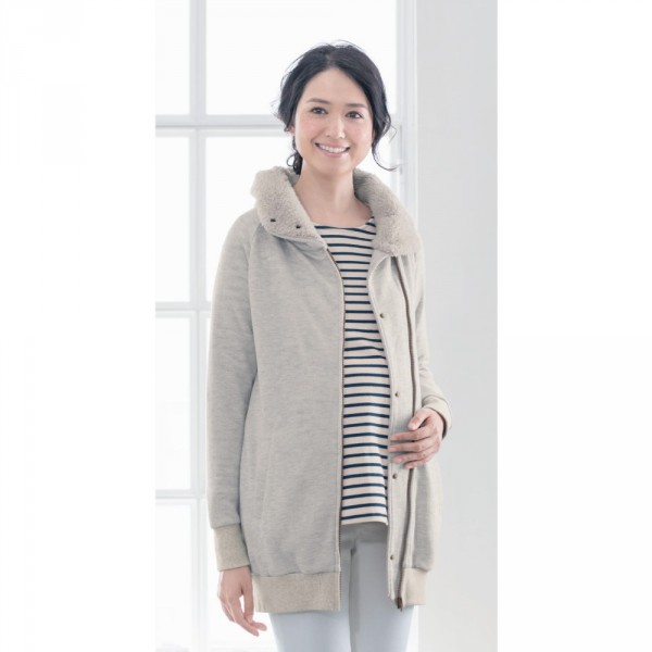 日本設計 孕媽咪 / 背巾媽咪 / 時尚媽咪「3WAY擴充式」保暖防風外套