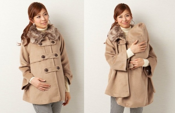 日本設計 孕媽咪 / 背巾媽咪 / 時尚媽咪「3WAY擴充式」保暖防風外套