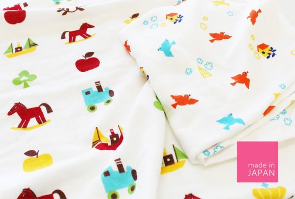 日本桃雪 紗布浴巾