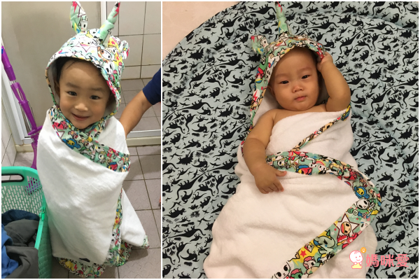 美國Bebe au lait 浴巾