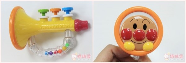 麵包超人幼兒手搖鈴小喇叭