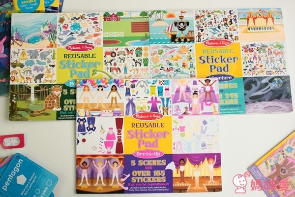 美國瑪莉莎 Melissa & Doug 貼紙簿 