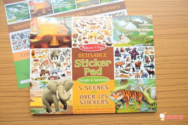 美國瑪莉莎 Melissa & Doug - MD 貼紙簿-可重複貼-交通工具