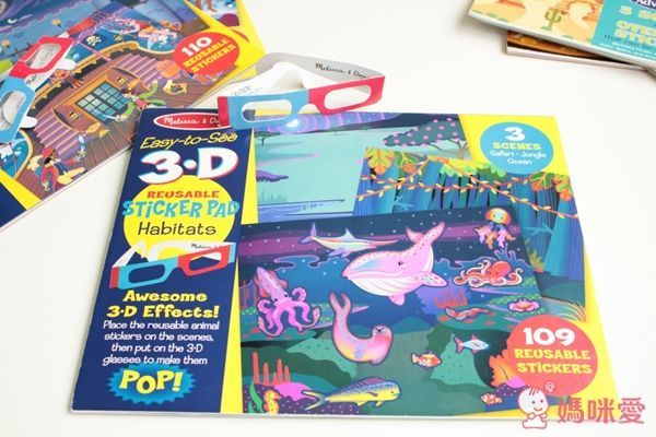 美國瑪莉莎 Melissa & Doug 貼紙簿 