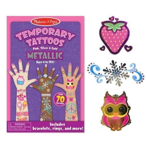 美國瑪莉莎 Melissa & Doug - MD 貼紙簿-紋身貼-女孩