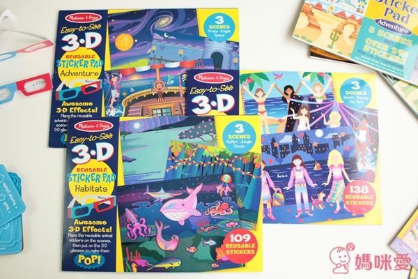 美國瑪莉莎 Melissa & Doug 貼紙簿 