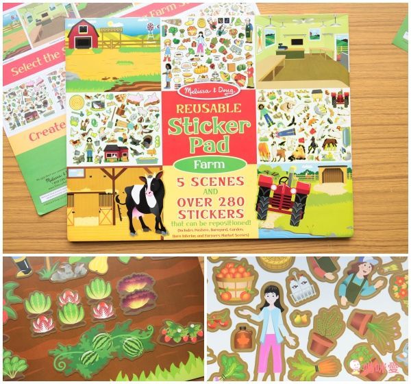 美國瑪莉莎 Melissa & Doug - MD 貼紙簿-可重複貼-交通工具