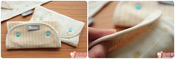 YODA organic cotton 有機棉 口水巾/扣扣兜