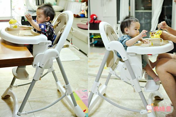 台灣製 myheart 折疊式兒童餐椅