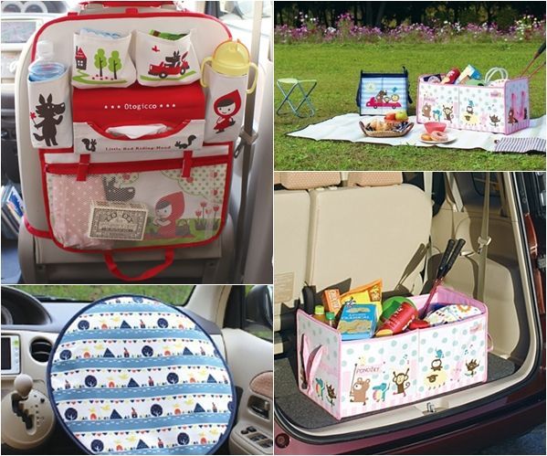 下殺5折起 ★【日本Decole】車用收納袋系列好物 ★ 全部現貨