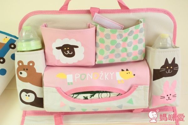 日本 Decole 車用收納袋