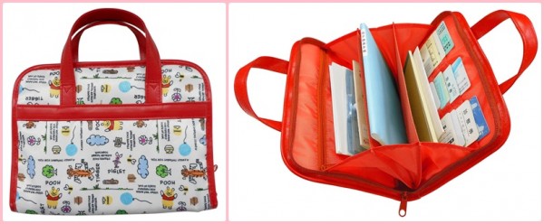 日本迪士尼提把式母子手帳