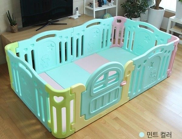 iFAM 地墊+遊戲圍欄+延伸門片