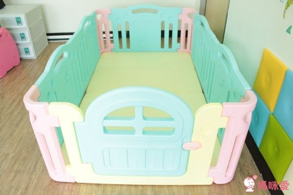 iFAM 地墊+遊戲圍欄+延伸門片