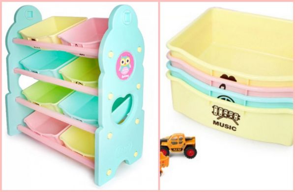 韓國製 iFam 馬卡龍色系圍欄 / 地墊/玩具收納架