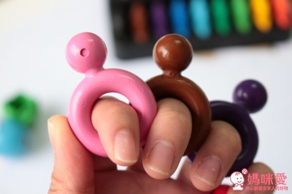 ✍Primomo普麗貓趣味蠟筆(附橡皮擦)：皇后戒指