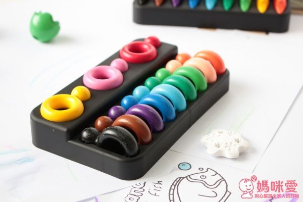 ✍Primomo普麗貓趣味蠟筆(附橡皮擦)：皇后戒指