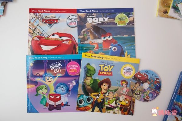最低價73折起！【迪士尼英文盒裝套書】給3Y以上寶貝❤跟著喜歡的卡通角色學英文好easy✌
