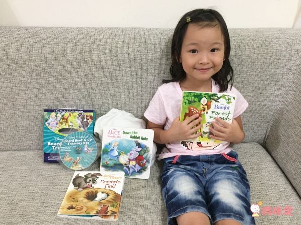 最低價73折起！【迪士尼英文盒裝套書】給3Y以上寶貝❤跟著喜歡的卡通角色學英文好easy✌