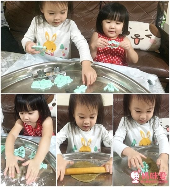 動物杯緣子餅乾製作模具五件組