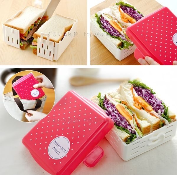 折疊式三明治超便利製作盒