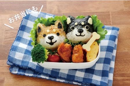 狗狗造型米飯模具+造型海苔打洞器