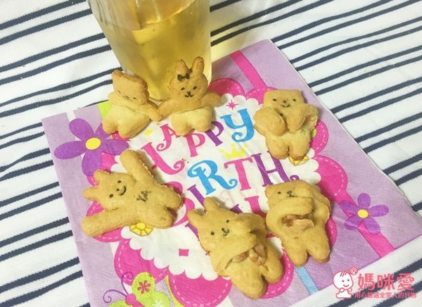 動物杯緣子餅乾製作模具五件組